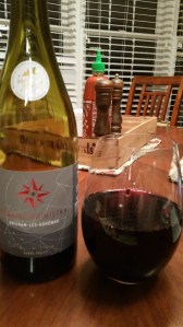 Blowing in  the mistral winds